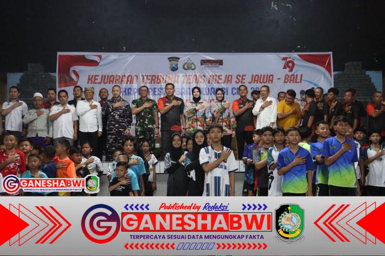 Polresta Banyuwangi Gelar Kejuaraan Tenis Meja Se-Jawa Bali, Jaring Bibit Atlet Muda Polresta Banyuwangi Gelar Kejuaraan Tenis Meja Se-Jawa Bali, Jaring Bibit Atlet Muda