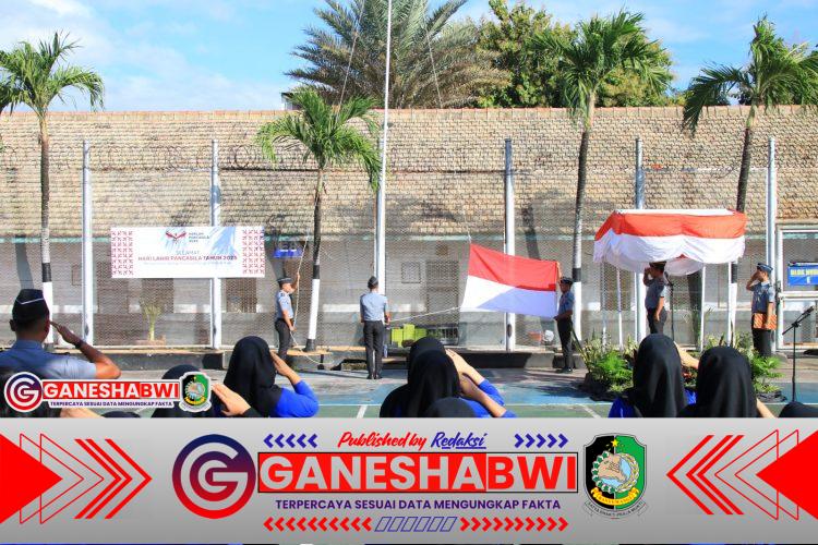 Lapas Banyuwangi Peringati Hari Lahir Pancasila, Tekankan Penguatan Nilai Kebangsaan
