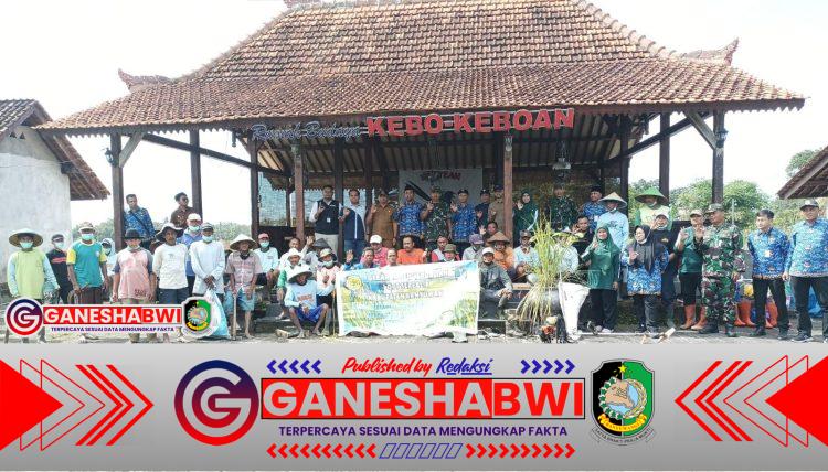 Kasdim 0825/Banyuwangi Pimpin Pengendalian Hama Tikus di Desa Alas Malang untuk Tingkatkan Ketahanan Pangan