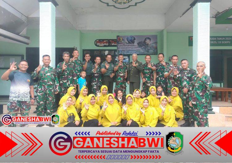 Danramil 0825/19 Sempu Lepas Serma Ronio yang Memasuki Masa Persiapan Pensiun