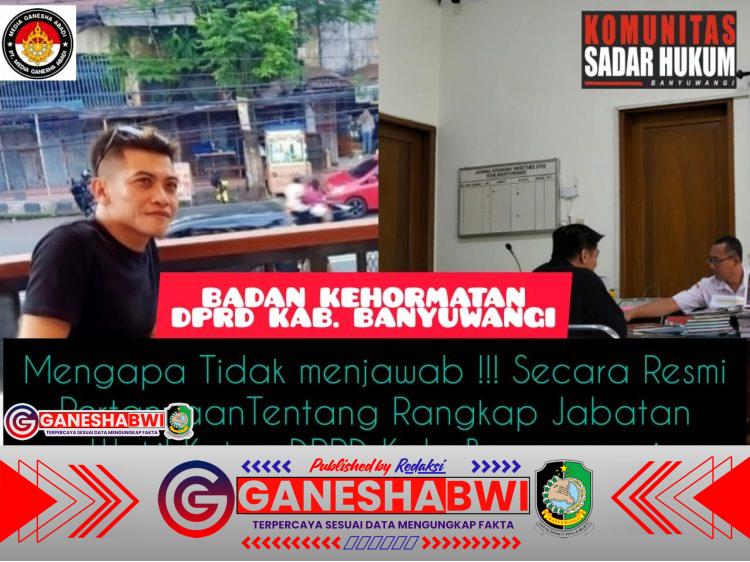 Rangkap Jabatan Wakil Ketua DPRD Banyuwangi Sebagai Ketua Askab PSSI : Kepada BK DPRD, Sugiarto Surat Mohon Dijawab Tertulis, Karena ini Tentang Regulasi Bukan Opini-opini Rangkap Jabatan Wakil Ketua DPRD Banyuwangi Sebagai Ketua Askab PSSI : Kepada BK DPRD, Sugiarto Surat Mohon Dijawab Tertulis, Karena ini Tentang Regulasi Bukan Opini-opini