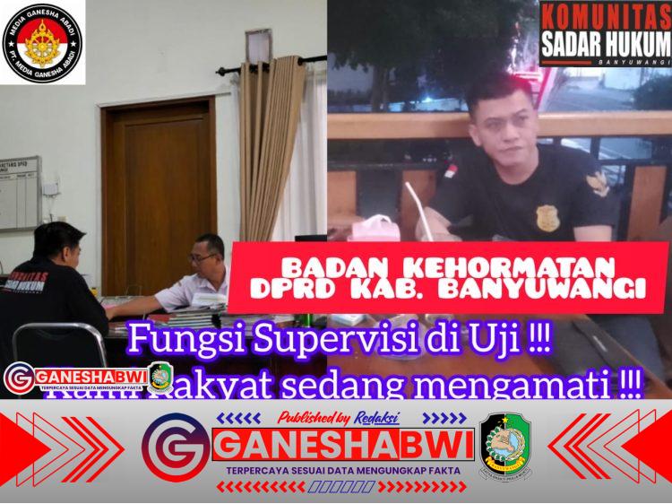 Rangkap Jabatan Wakil Ketua DPRD Banyuwangi sebagai Ketua Askab PSSI : Dugaan Pelanggaran Etika VS Power Supervisi BK DPRD !!!