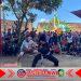 Wisatawan Asing Meriahkan Tradisi Mencak Sumping 2025 di Banyuwangi