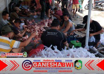 Idul Adha 1446 H, Kodim 0825 Banyuwangi Sembelih 6 Hewan Kurban dan Bagikan ke Warga Sekitar
