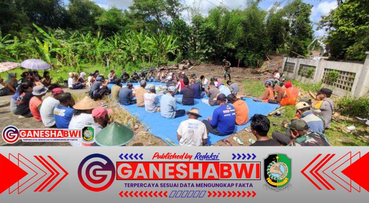 Kodim 0825/Banyuwangi Resmi Mulai Pembangunan Jembatan di Siliragung Lewat TMMD ke-125