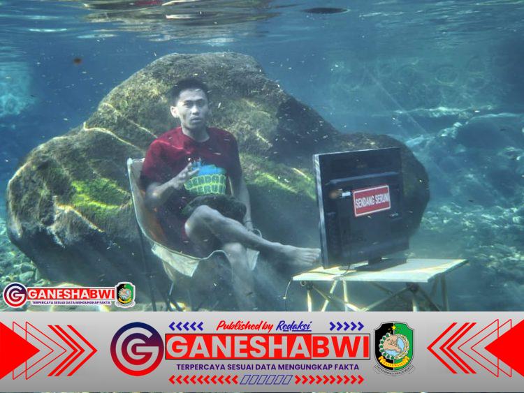 Pertama di Banyuwangi, Sendang Seruni Tawarkan Spot Foto Underwater Air Tawar