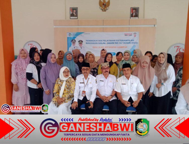 Disnakertrans Banyuwangi Gelar Pelatihan Makanan Halal Sesuai SKKNI 34 Tahun 2023