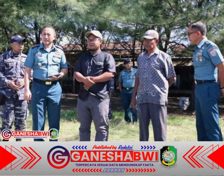 Danlanal Banyuwangi Tinjau Desa Bimorejo, Dorong Ketahanan Maritim dan Ekowisata Pesisir