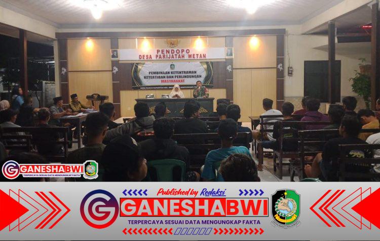 Babinsa Parijatah Wetan Ajak Pemuda Aktif Berperan dalam Pembangunan Desa