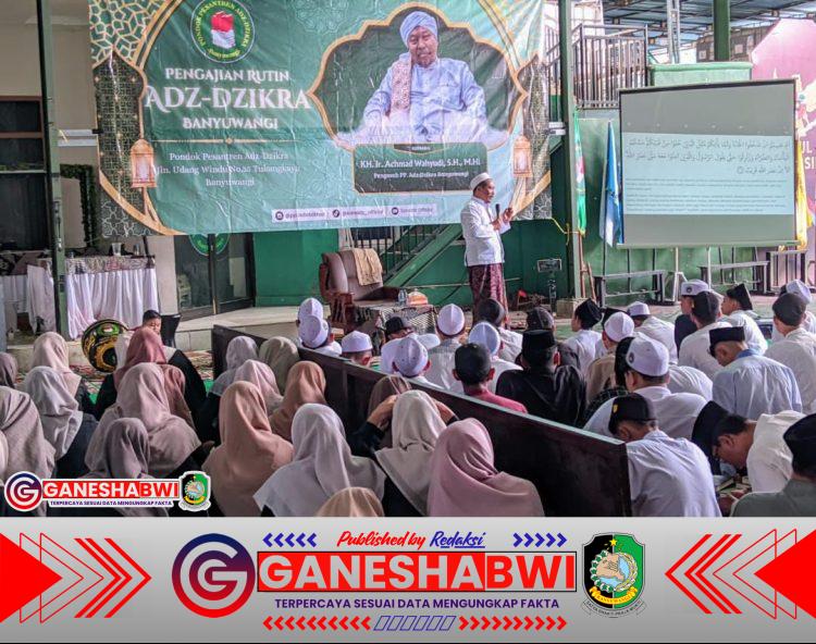 “Nelesi Ati” Kembali Menggema, KH. Ir. Achmad Wahyudi Bangkitkan Spiritualitas dan Karakter Santri Banyuwangi “Nelesi Ati” Kembali Menggema, KH. Ir. Achmad Wahyudi Bangkitkan Spiritualitas dan Karakter Santri Banyuwangi