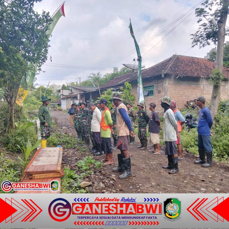 Persiapan TMMD 125 Kodim 0825/Banyuwangi, Material Besi Terus Didatangkan untuk Bangun Jembatan Desa