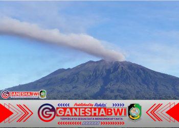 Gunung Raung Erupsi, Bupati Ipuk Minta Warga Banyuwangi Tetap Tenang dan Waspada