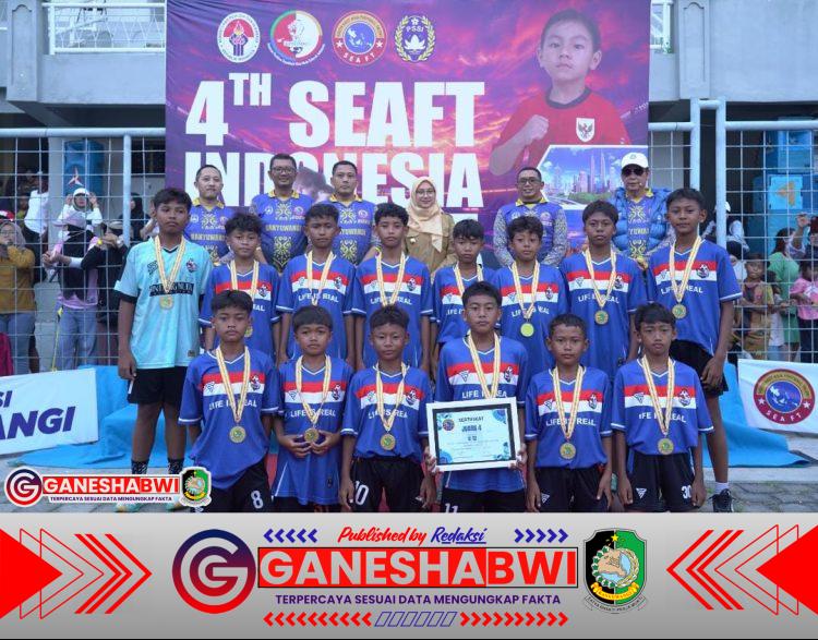 Dandim 0825 Banyuwangi Hadiri 4 Tahun SEAFT 2025: Dukung Pembinaan Sepak Bola Usia Dini Secara Produktif