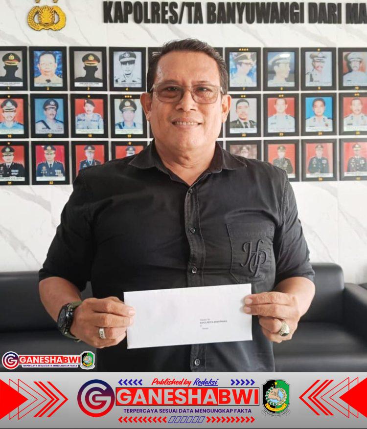 Proyek Plengsengan GPH Diduga Sarat Korupsi, Aktivis Laporkan ke Kapolresta Banyuwangi