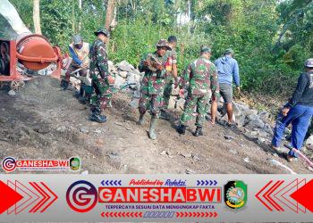 Persiapan TMMD 125 Kodim 0825/Banyuwangi Fokus Bangun Jembatan Penghubung di Siliragung
