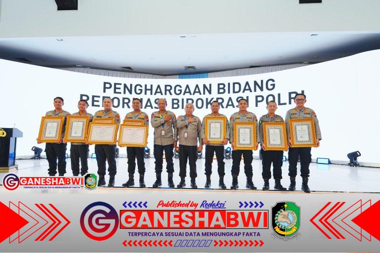 Polresta Banyuwangi Raih Penghargaan Pelayanan Publik Kategori A dari Kapolri