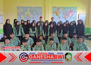 Babinsa Kalibaru Beri Pembekalan Anti Kenakalan Remaja dan Narkoba di MTs Miftahul Jadid
