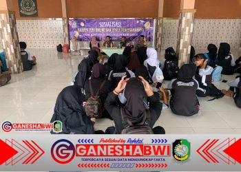 Cegah Judi Online di Kalangan Pelajar, Babinsa Bangorejo Gelar Sosialisasi di SMPN 2 Bangorejo