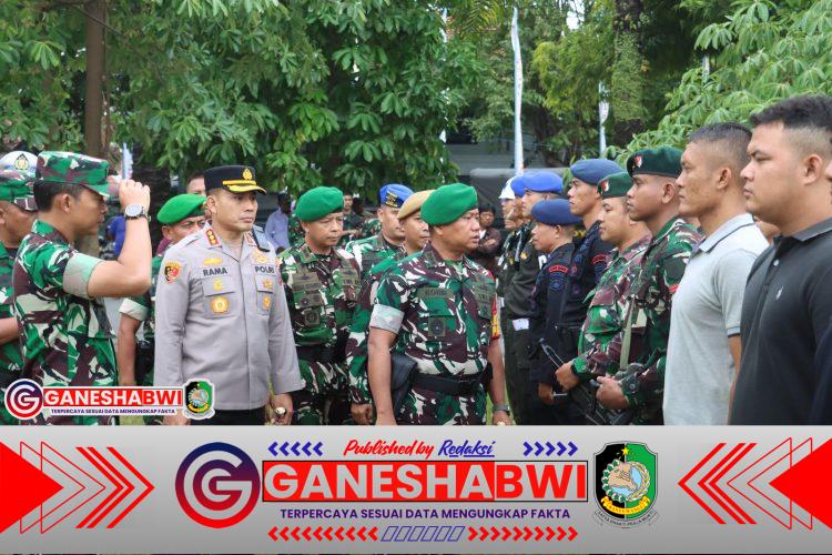 Jelang Kunjungan Wapres Gibran ke Banyuwangi, 4.000 Personel TNI-Polri Dikerahkan Amankan Wilayah Jelang Kunjungan Wapres Gibran ke Banyuwangi, 4.000 Personel TNI-Polri Dikerahkan Amankan Wilayah
