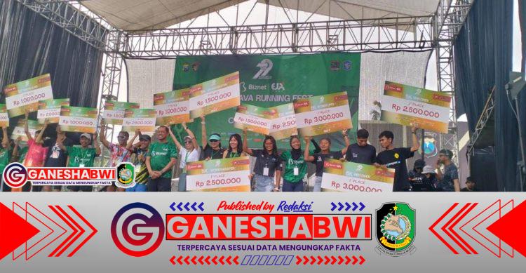 Polresta Banyuwangi Raih Juara di East Java Running Fest 2025 Surabaya