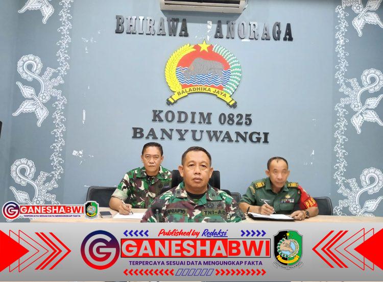 Kasdim Banyuwangi Ikuti Rakor PRODUKTIF Dukung Swasembada Pangan