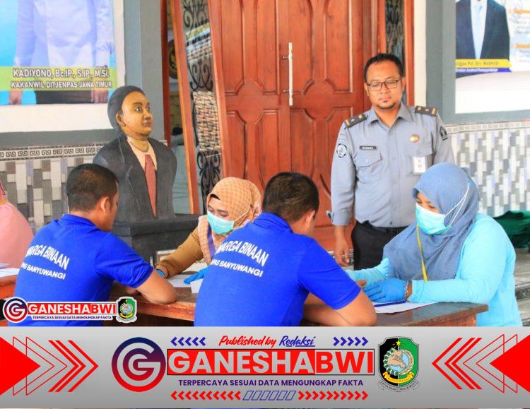 Lapas Banyuwangi Gencarkan Mobile VCT, Warga Binaan Jalani Tes HIV dan Edukasi Kesehatan