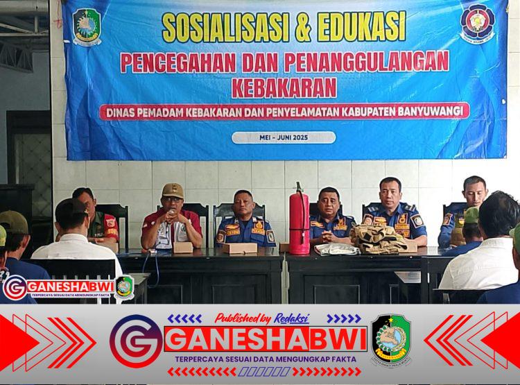 Damkar Banyuwangi Sosialisasikan Pencegahan Kebakaran di Ringintelu, Tekankan Edukasi Adaptif Damkar Banyuwangi Sosialisasikan Pencegahan Kebakaran di Ringintelu, Tekankan Edukasi Adaptif