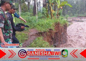 Remaja Hanyut di Sungai Badeng Songgon, Tim Gabungan Terus Lakukan Pencarian Meski Debit Air Tinggi