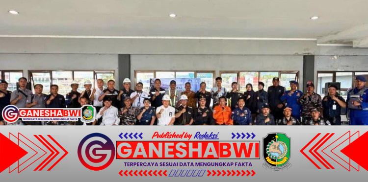 Lanal Banyuwangi Latihan Penanganan Kecelakaan Kapal, Pastikan Keselamatan Pelayaran Selat Bali