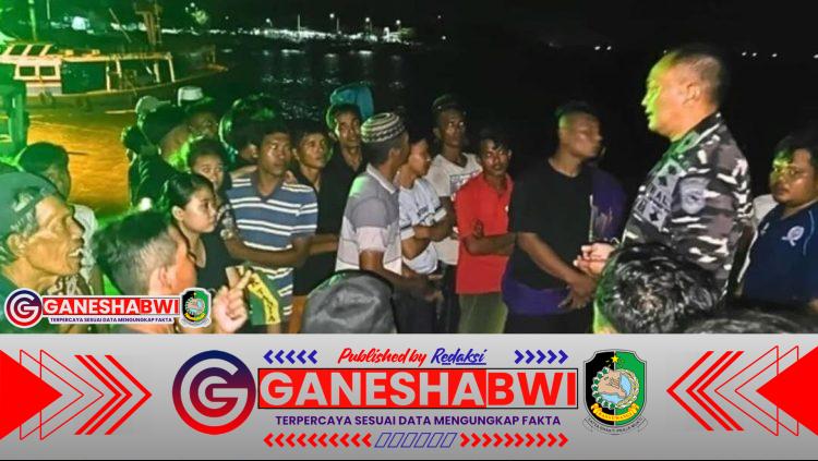 Lanal Banyuwangi Tindak Tegas Kapal Bolga, Redam Potensi Konflik Nelayan di Perairan Paiton