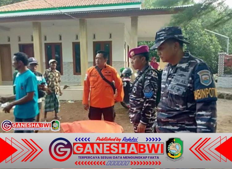 TNI AL dan Tim SAR Gabungan Evakuasi Jenazah Nelayan Hilang di Perairan Panarukan