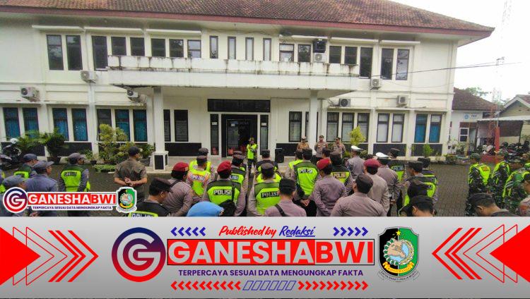 Apel dan Pengamanan Rute Kejurnas Balap Sepeda ITT dan IRR Digelar di Kecamatan Kabat