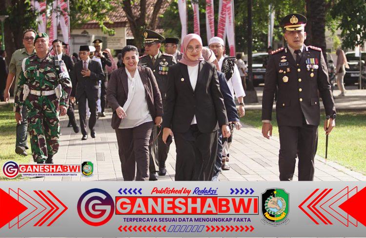 HUT Bhayangkara ke-79, Bupati Ipuk Apresiasi Sinergi Polresta Banyuwangi Jaga Keamanan Daerah HUT Bhayangkara ke-79, Bupati Ipuk Apresiasi Sinergi Polresta Banyuwangi Jaga Keamanan Daerah