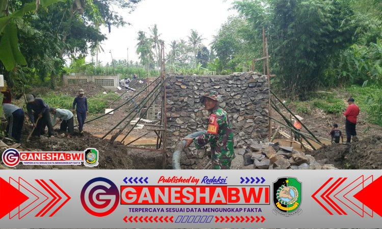 Pra TMMD ke-125 Kodim Banyuwangi, Bangun Rutilahu Wujud Kepedulian TNI untuk Warga Siliragung Pra TMMD ke-125 Kodim Banyuwangi, Bangun Rutilahu Wujud Kepedulian TNI untuk Warga Siliragung