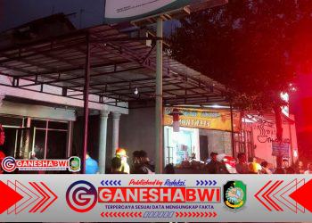 Kebakaran Landa Kantor Koperasi di Songgon, Kerugian Capai Rp150 Juta