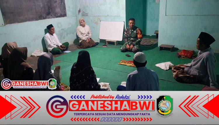 Babinsa Koramil 0825/01 Banyuwangi Gelar Pengajaran Keaksaraan Dasar dan Cek Kesehatan Gratis, Warga Antusias