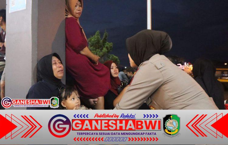 Polwan Polresta Banyuwangi Dampingi Korban Selamat KMP Tunu Pratama Jaya dengan Trauma Healing Polwan Polresta Banyuwangi Dampingi Korban Selamat KMP Tunu Pratama Jaya dengan Trauma Healing