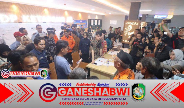 Kasdim 0825/Banyuwangi Bersama Stakeholder Laksanakan Pendataan Korban Selamat KMP Tunu Pratama Jaya