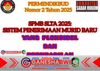 Permendikbud PPDB SLTA 2025: Sistem Penerimaan Murid Baru yang Lebih Fleksibel dan Berkeadilan Permendikbud PPDB SLTA 2025: Sistem Penerimaan Murid Baru yang Lebih Fleksibel dan Berkeadilan