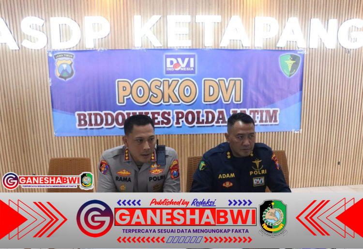 Identitas Korban KMP Tunu Pratama Jaya Terungkap, Kapolresta Banyuwangi dan Tim DVI Polda Jatim Rilis Hasil Identifikasi