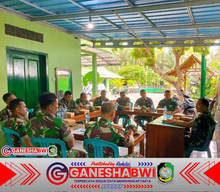 Koramil 0825-21/Kalipuro Gelar Ketatalaksanaan Binter 2025, Tingkatkan Pengelolaan Data Teritorial yang Akurat
