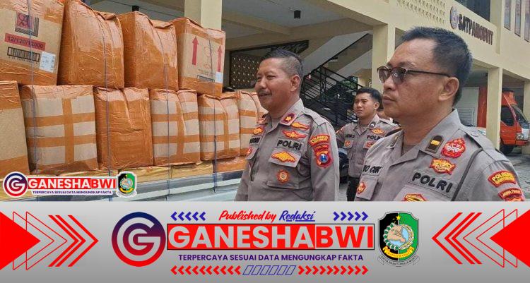 Polresta Banyuwangi Gagalkan Pengiriman 5.100 Botol Arak Ilegal di Giri