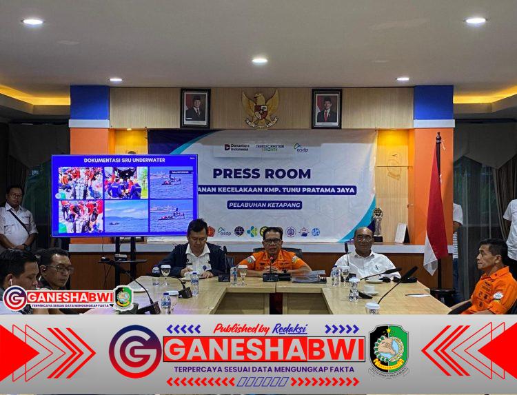 SAR Usulkan Perpanjangan Pencarian Korban, Rencana Pengangkatan KMP Tunu Pratama Jaya Disiapkan SAR Usulkan Perpanjangan Pencarian Korban, Rencana Pengangkatan KMP Tunu Pratama Jaya Disiapkan