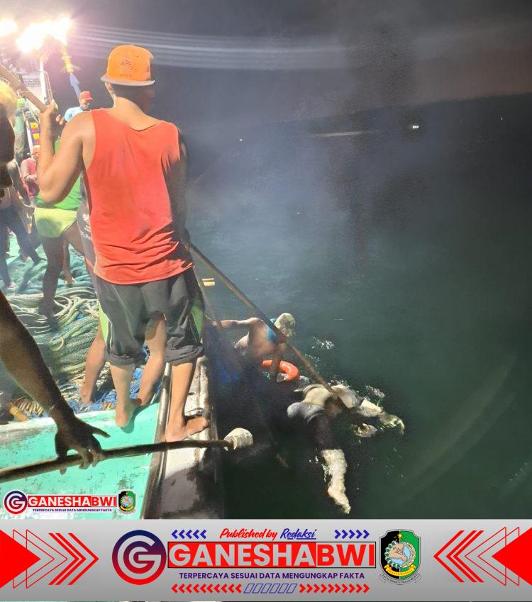 Kodim 0825 Banyuwangi Bantu Evakuasi Jenazah Korban KMP Tunu Pratama Jaya