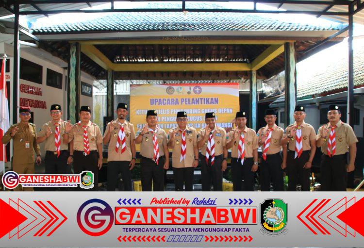 Lapas Banyuwangi Lantik Pengurus Gugus Depan Pramuka, Perkuat Pembinaan Karakter Warga Binaan