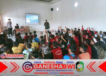 Kodim 0825 Banyuwangi Beri Wawasan Kebangsaan di SMA dan MTs Miftahul Ulum Labanasem