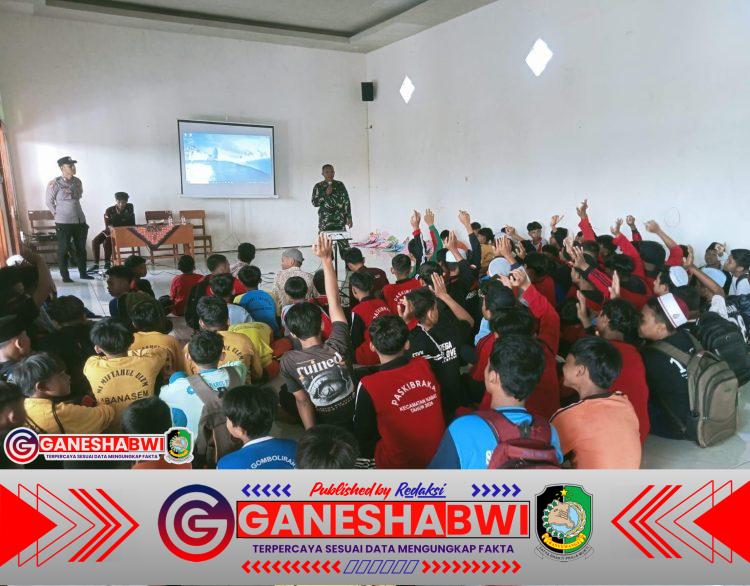 Kodim 0825 Banyuwangi Beri Wawasan Kebangsaan di SMA dan MTs Miftahul Ulum Labanasem