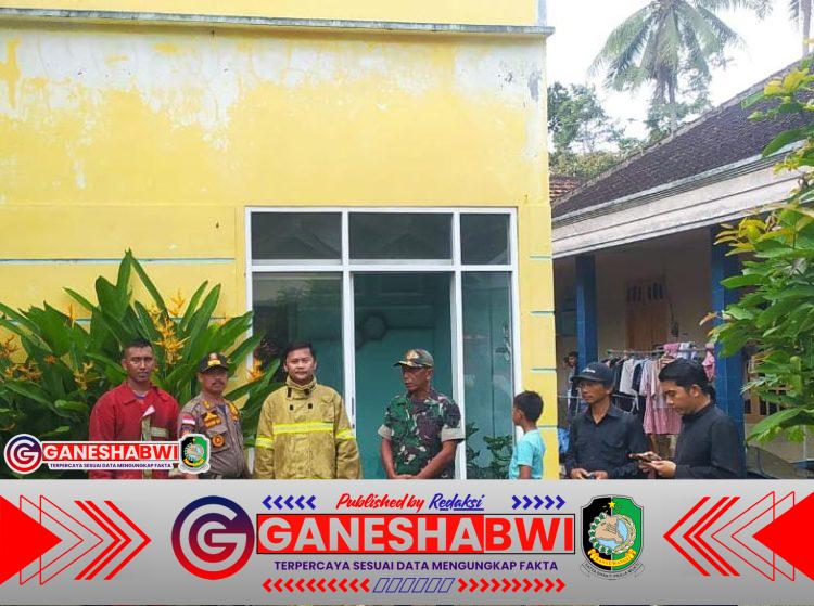 Dapur Rumah Terbakar di Kesilir, Api Berasal dari Kompor Gas yang Lupa Dimatikan