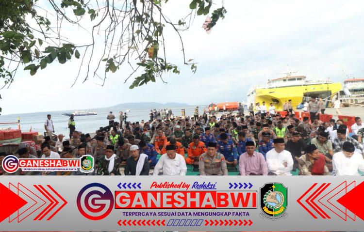 Polresta Banyuwangi Gelar Sholat Ghaib untuk Korban KMP Tunu Pratama Jaya, Wujud Solidaritas dan Doa Bersama