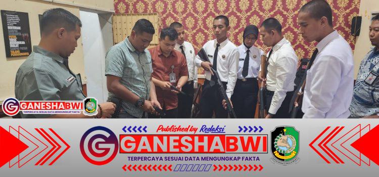 CPNS Lapas Banyuwangi Diperkenalkan Senjata hingga Mesin 3D Scanner